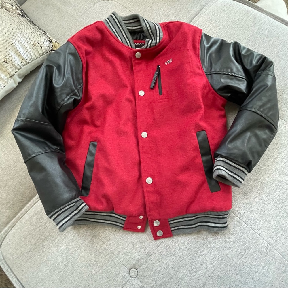 YMI Bomber jacket black and Red